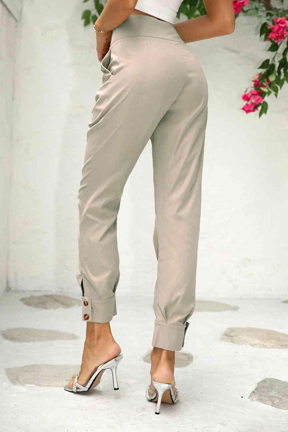 JL Straight Leg Pants with Pockets - Shop SWR Luxe