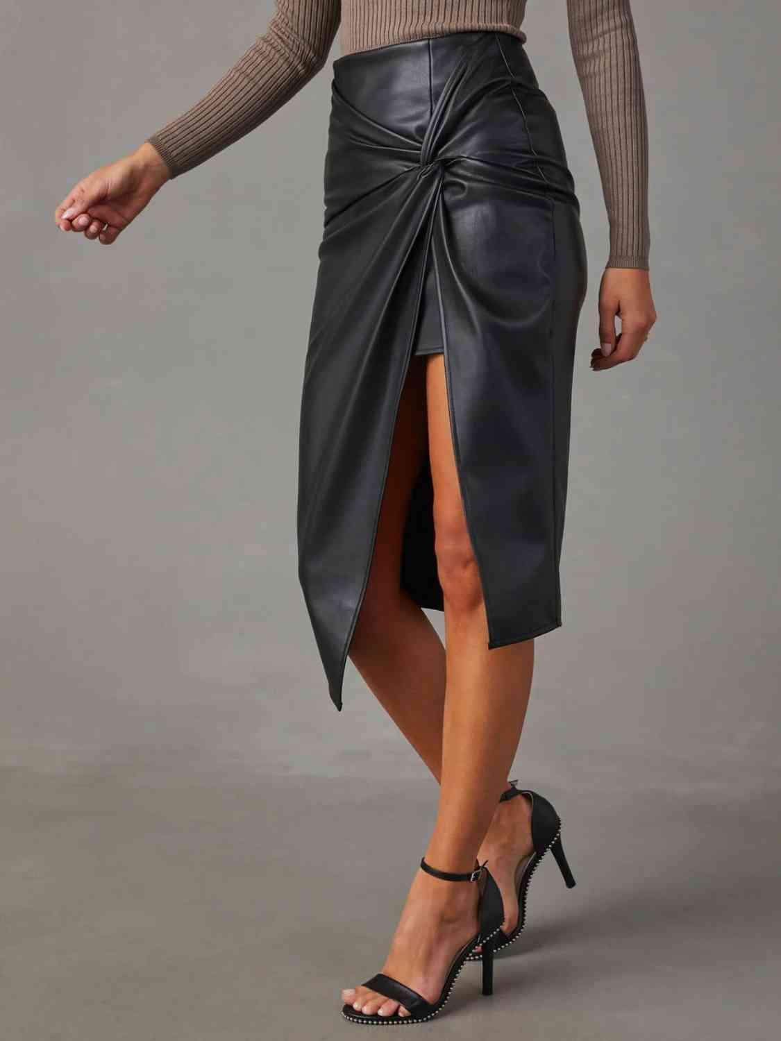 Fab High Waist Skirt - Shop SWR Luxe